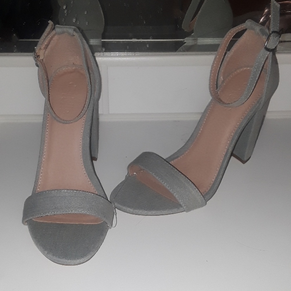 Charlotte Russe Light Blue Heels